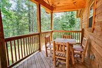 Above the Clouds - 2 bedroom Gatlinburg Cabin - Heartland Cabin Rentals - Deck and Chairs